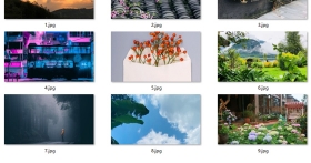10张免费通用的快手抖音主页封面背景图