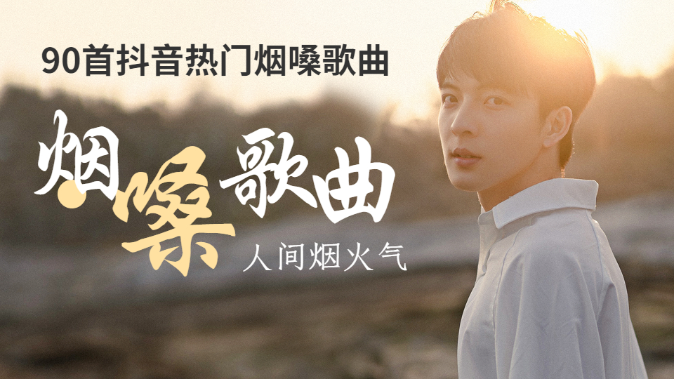 抖音烟嗓歌曲大全90首百度网盘打包下载